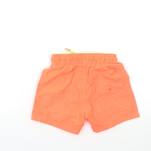 F&F Boys Orange   Bermuda Shorts Size 3-4 Years