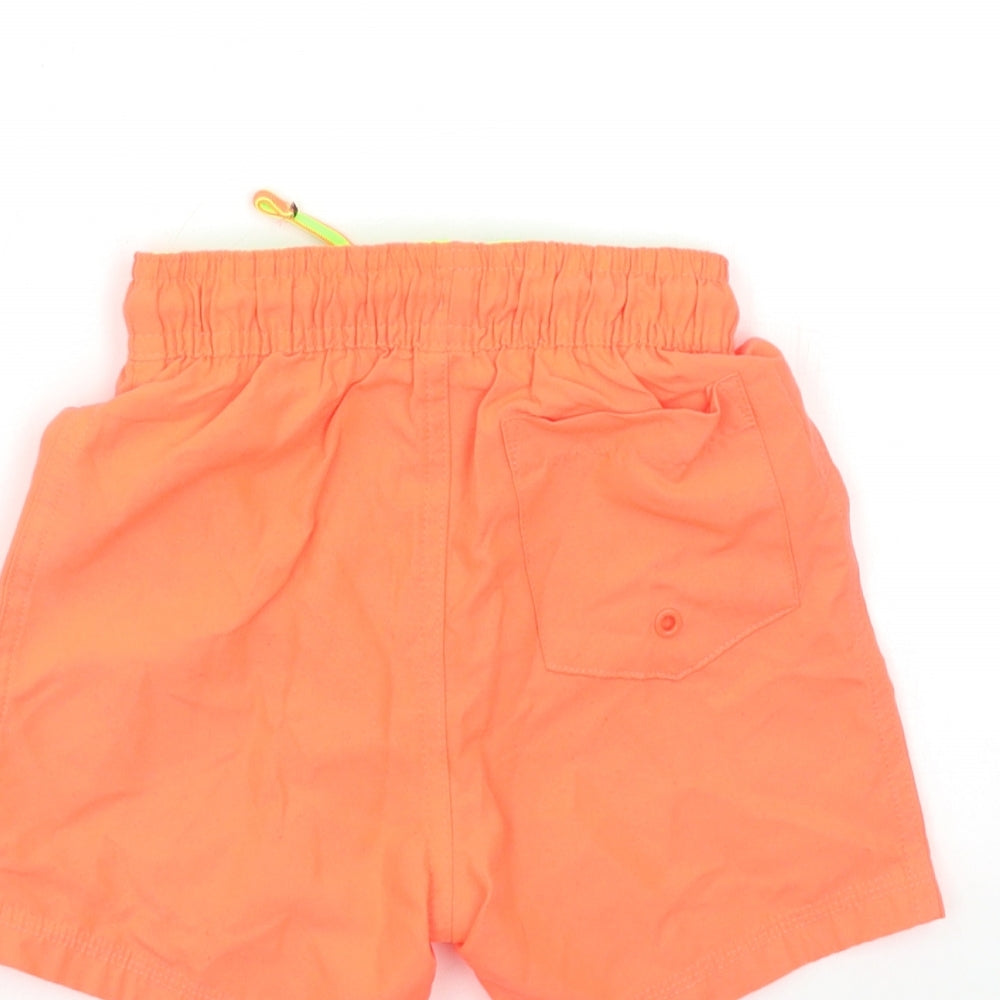 F&F Boys Orange   Bermuda Shorts Size 3-4 Years