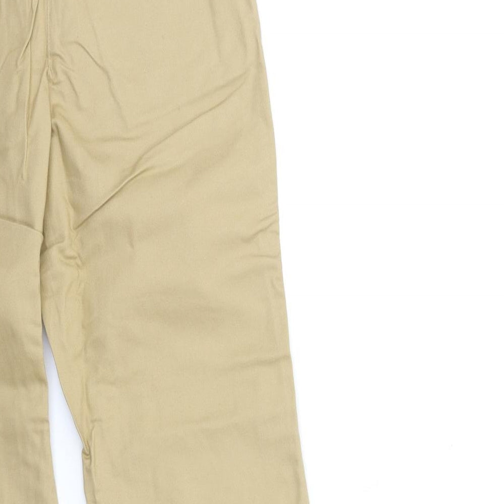 Moose Golf Clothing Womens Beige   Trousers  Size 8 L31 in