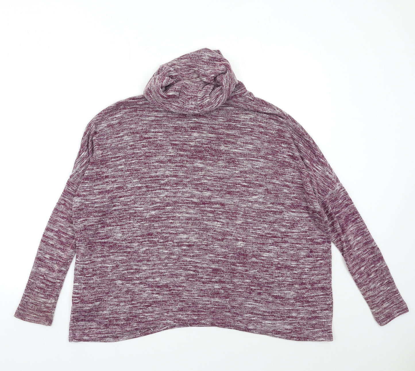 Primark Womens Purple  Knit Pullover Jumper Size 8