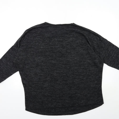 Preworn Womens Grey  Knit Pullover Jumper Size L