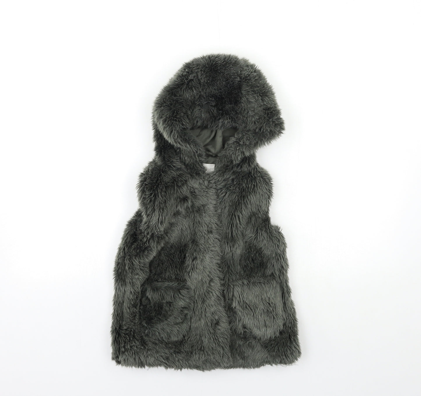 Zara Girls Green   Gilet Jacket Size 5-6 Years
