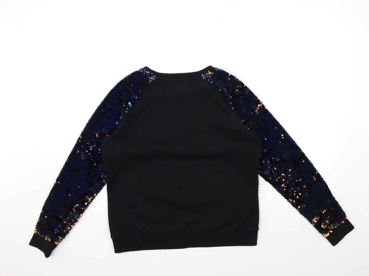 F&F Womens Black   Pullover Sweatshirt Size 6