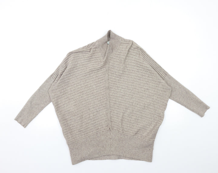 River Island Womens Brown  Knit Pullover Jumper Size XS