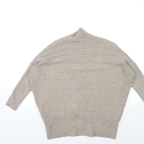 River Island Womens Brown  Knit Pullover Jumper Size XS