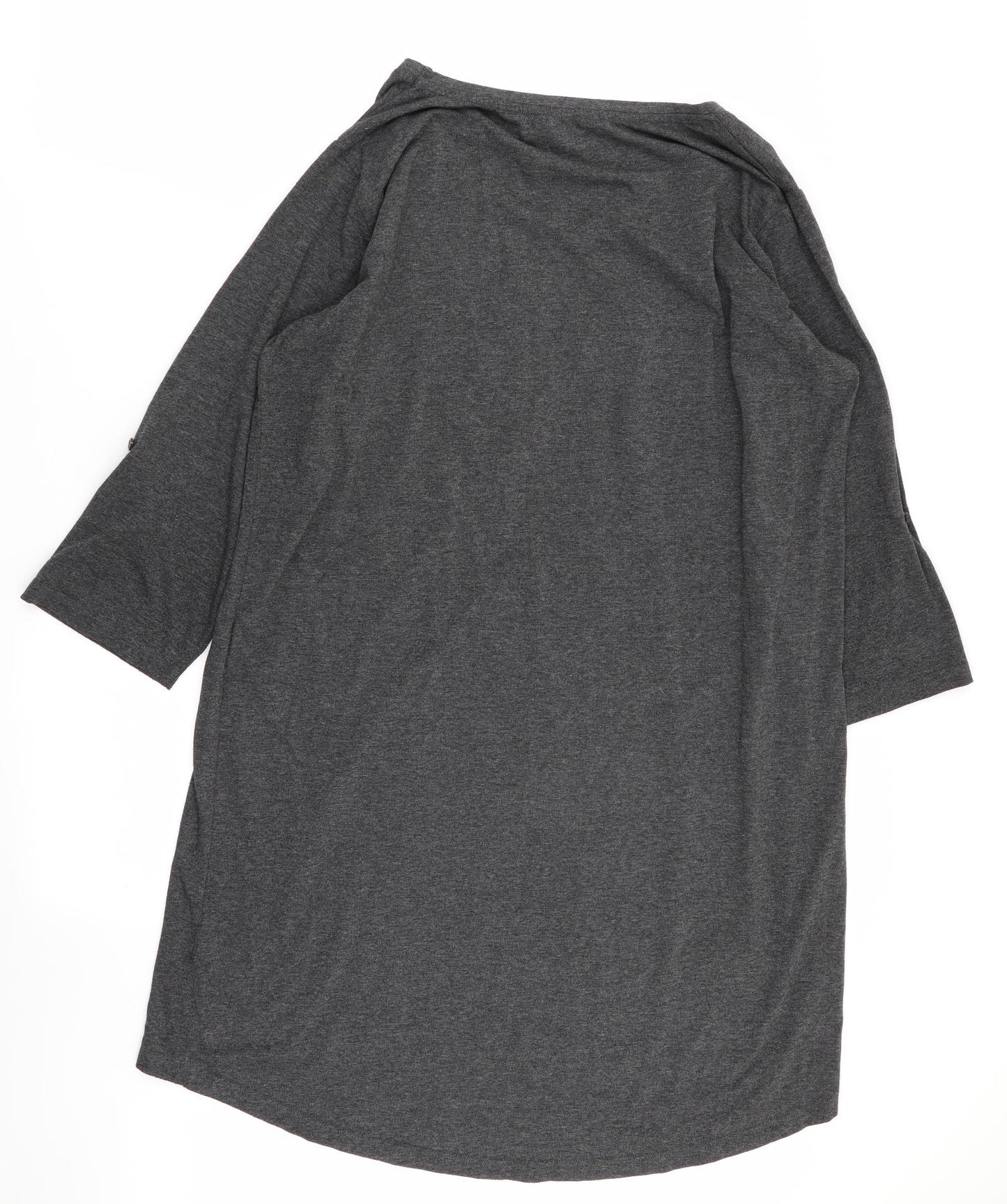 TU Womens Grey Geometric  Top Dress Size 16