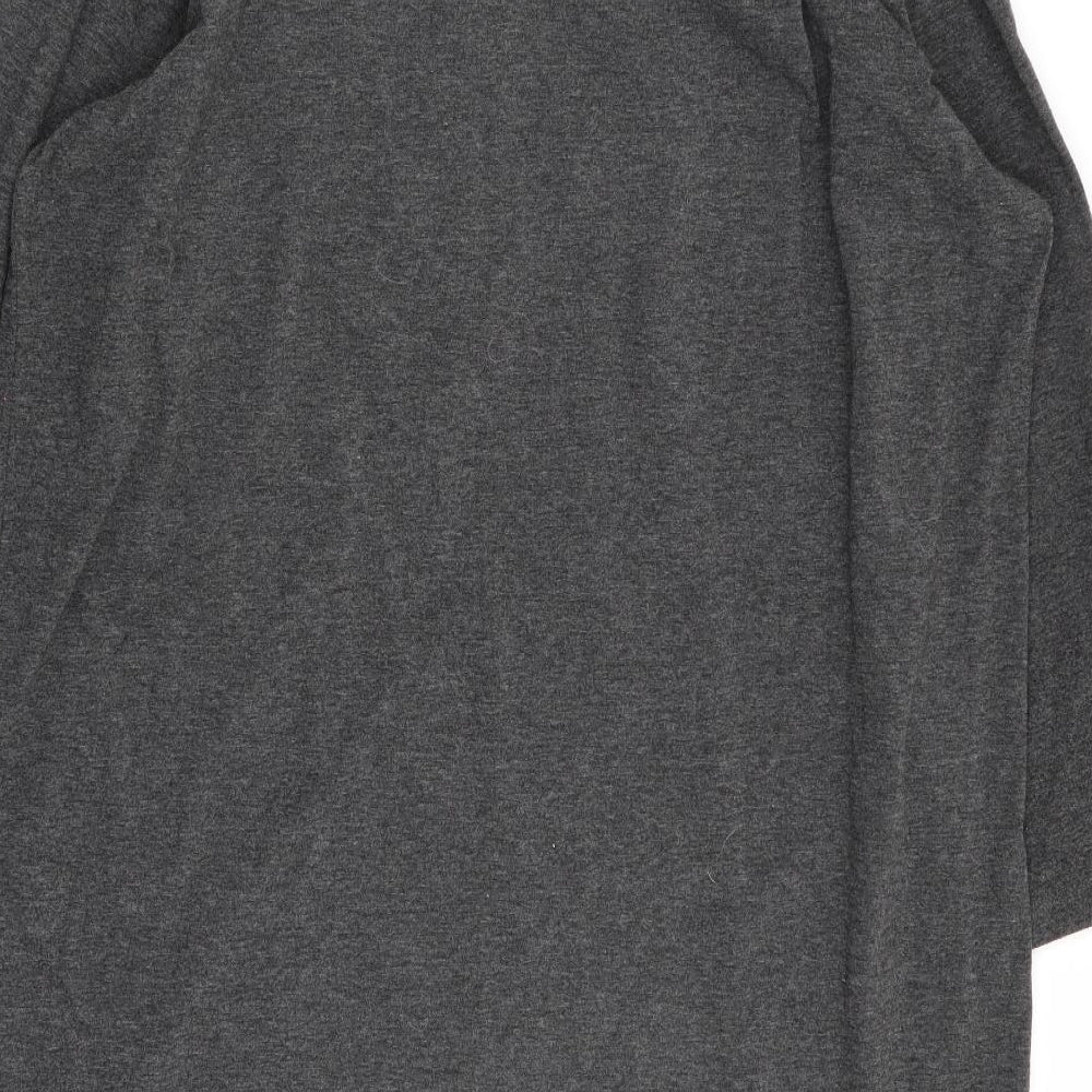 TU Womens Grey Geometric  Top Dress Size 16