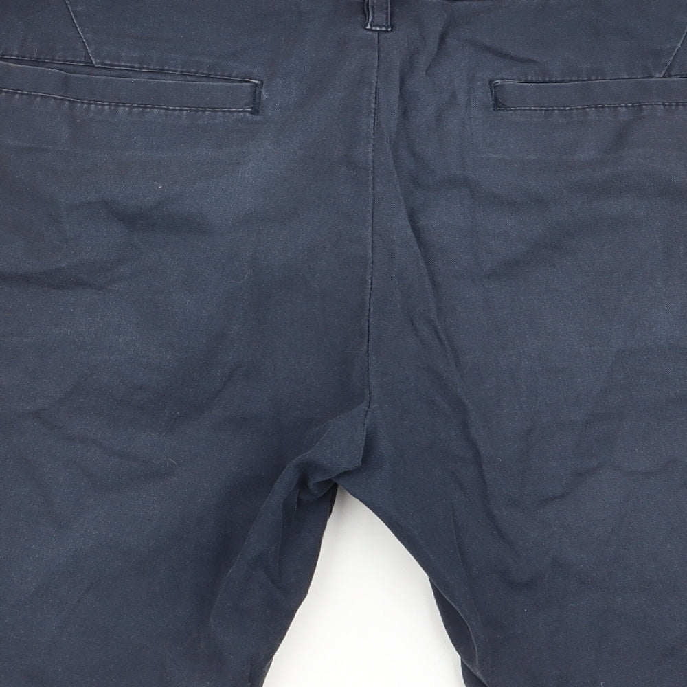 ASOS Mens Blue   Chino Shorts Size 32 in