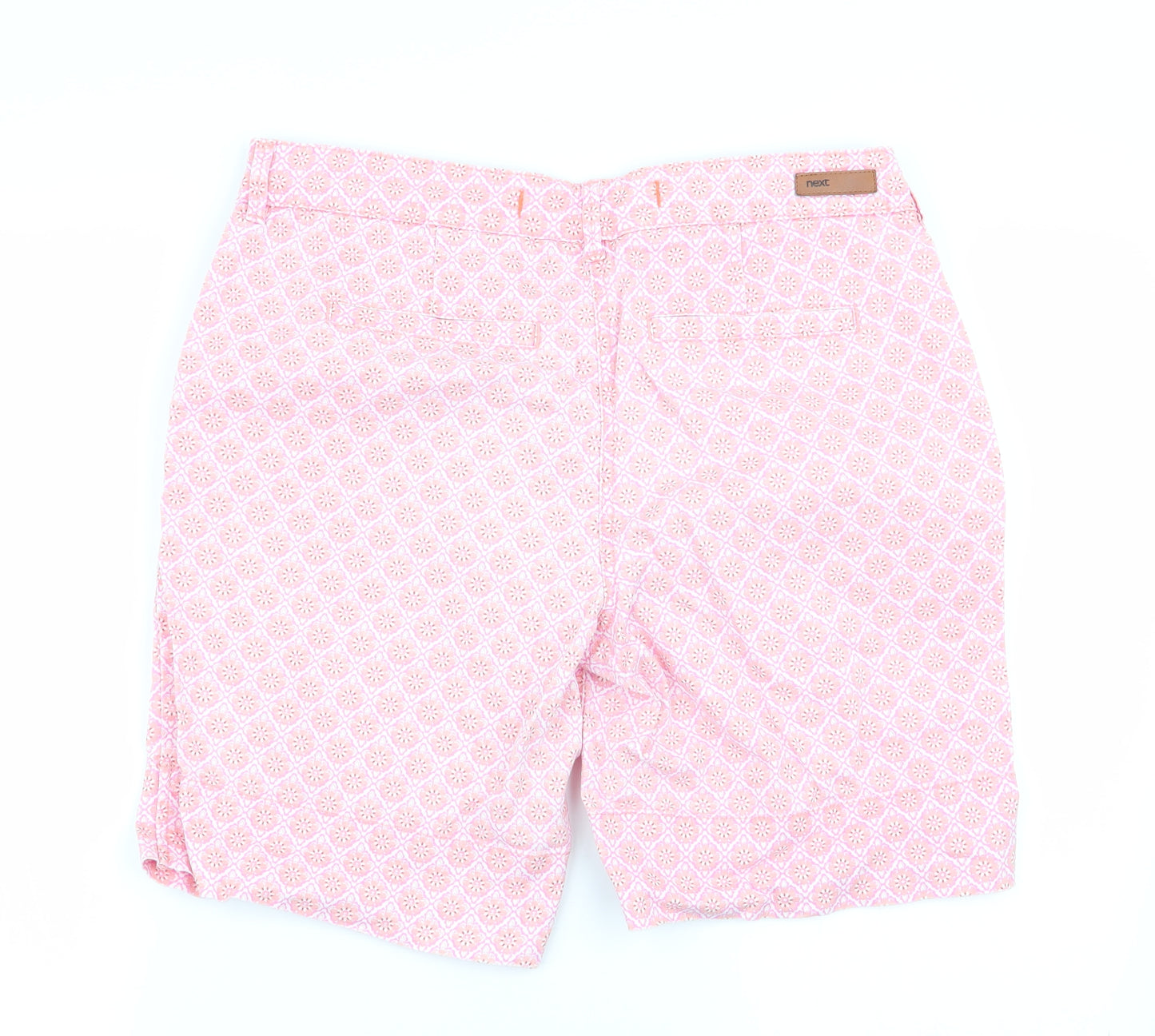 NEXT Womens Multicoloured Geometric  Cargo Shorts Size 10