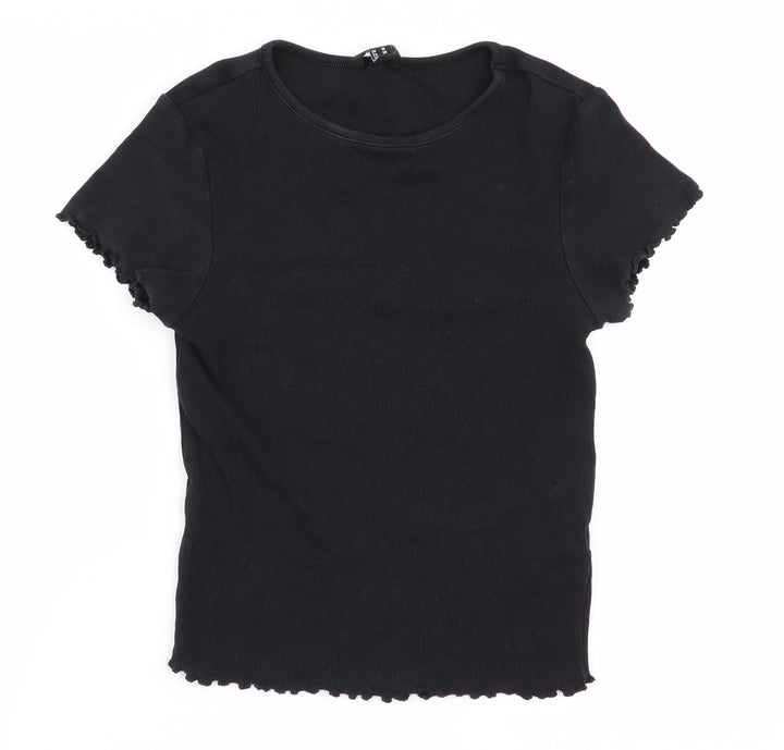 New Look Womens Black   Basic T-Shirt Size 10