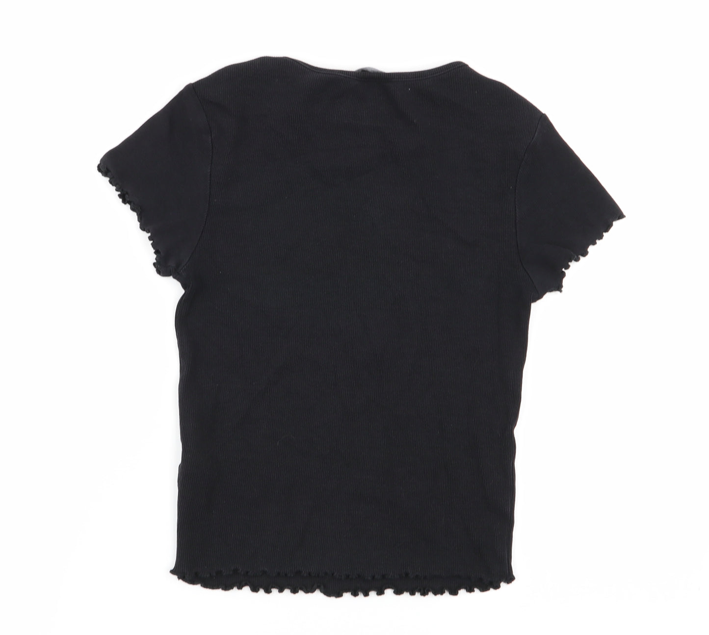 New Look Womens Black   Basic T-Shirt Size 10