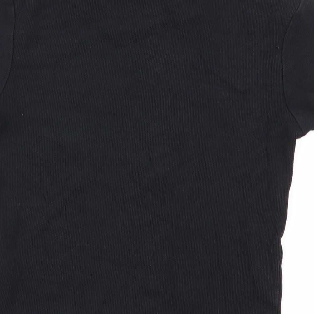 New Look Womens Black   Basic T-Shirt Size 10