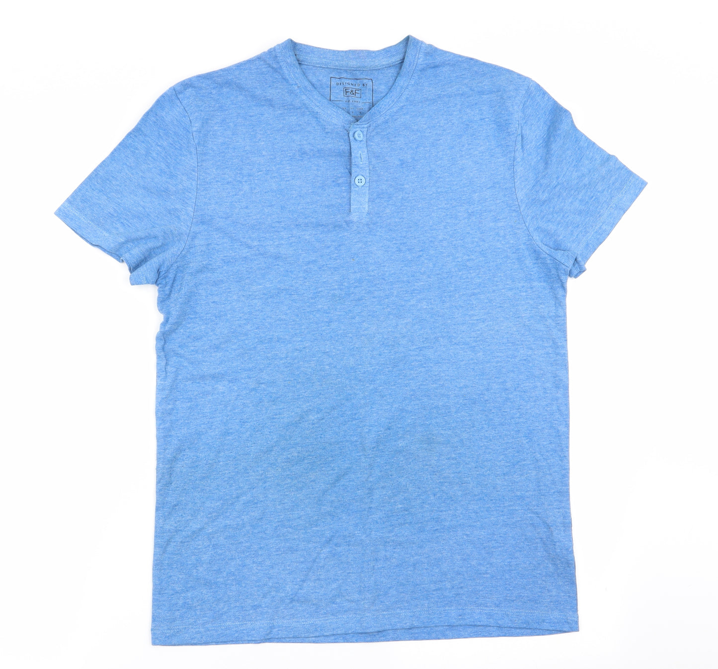 F&F Mens Blue    T-Shirt Size S