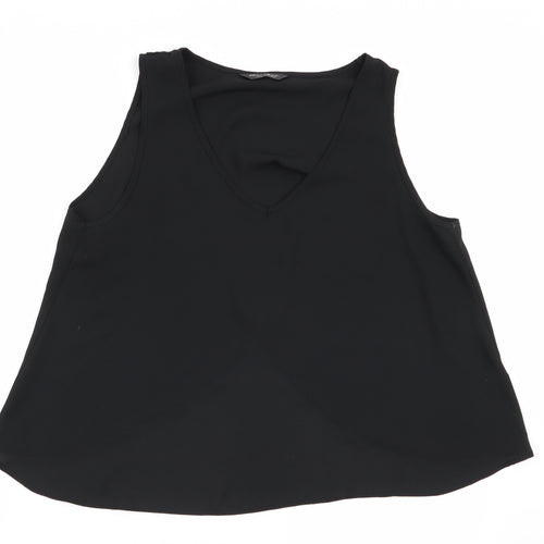 Miss Selfridge Womens Black   Basic Blouse Size 12