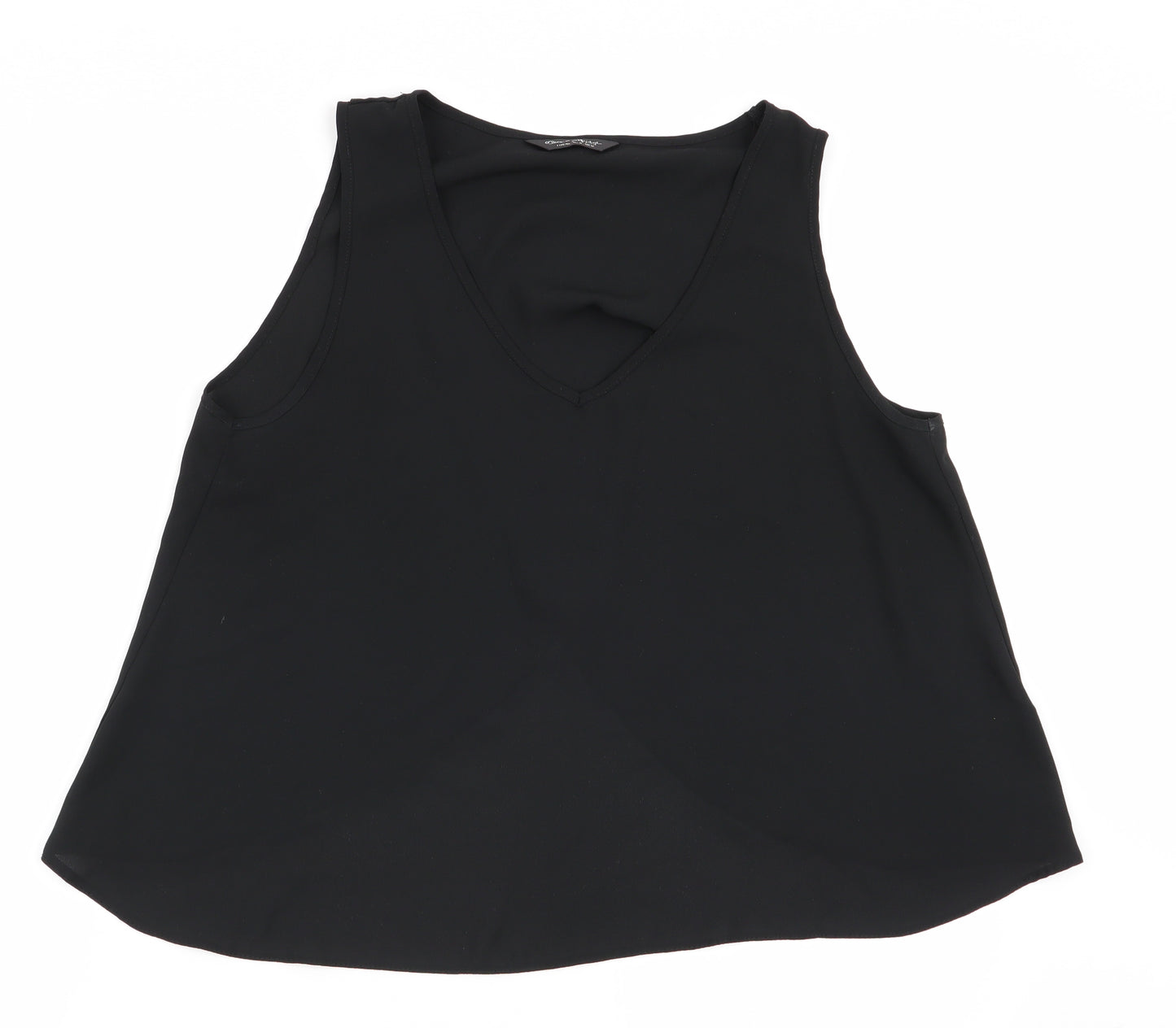 Miss Selfridge Womens Black   Basic Blouse Size 12