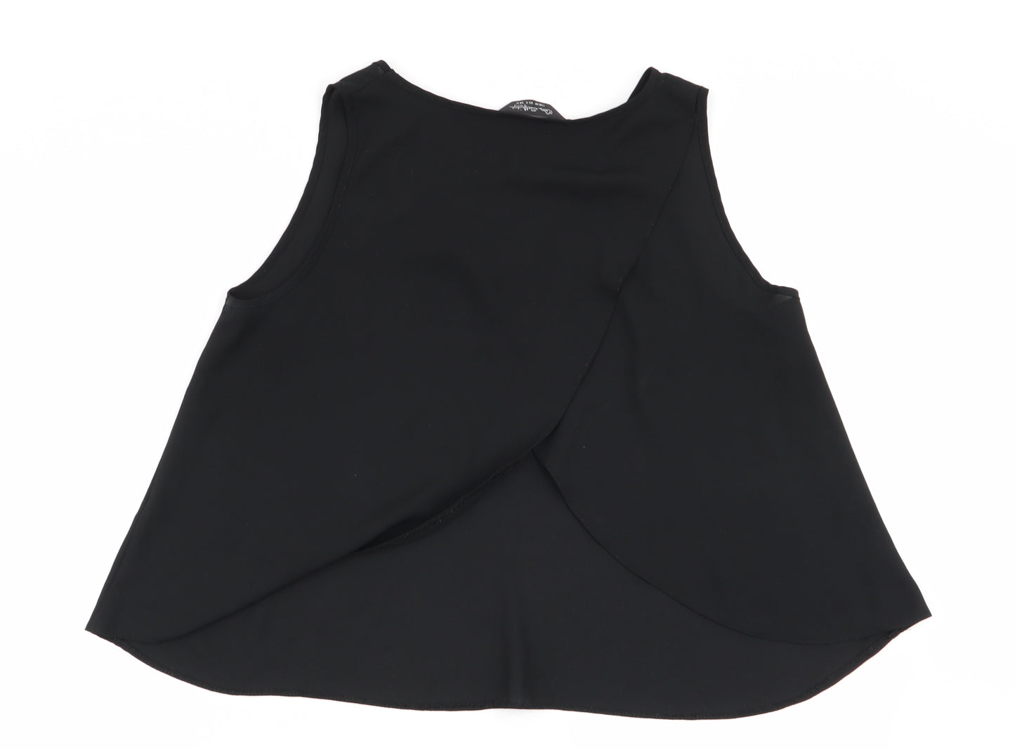 Miss Selfridge Womens Black   Basic Blouse Size 12