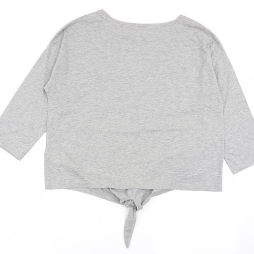 Principles Womens Grey   Basic T-Shirt Size 16