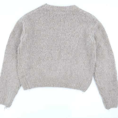 Primark Womens Brown   Pullover Jumper Size 4  - size 4-6