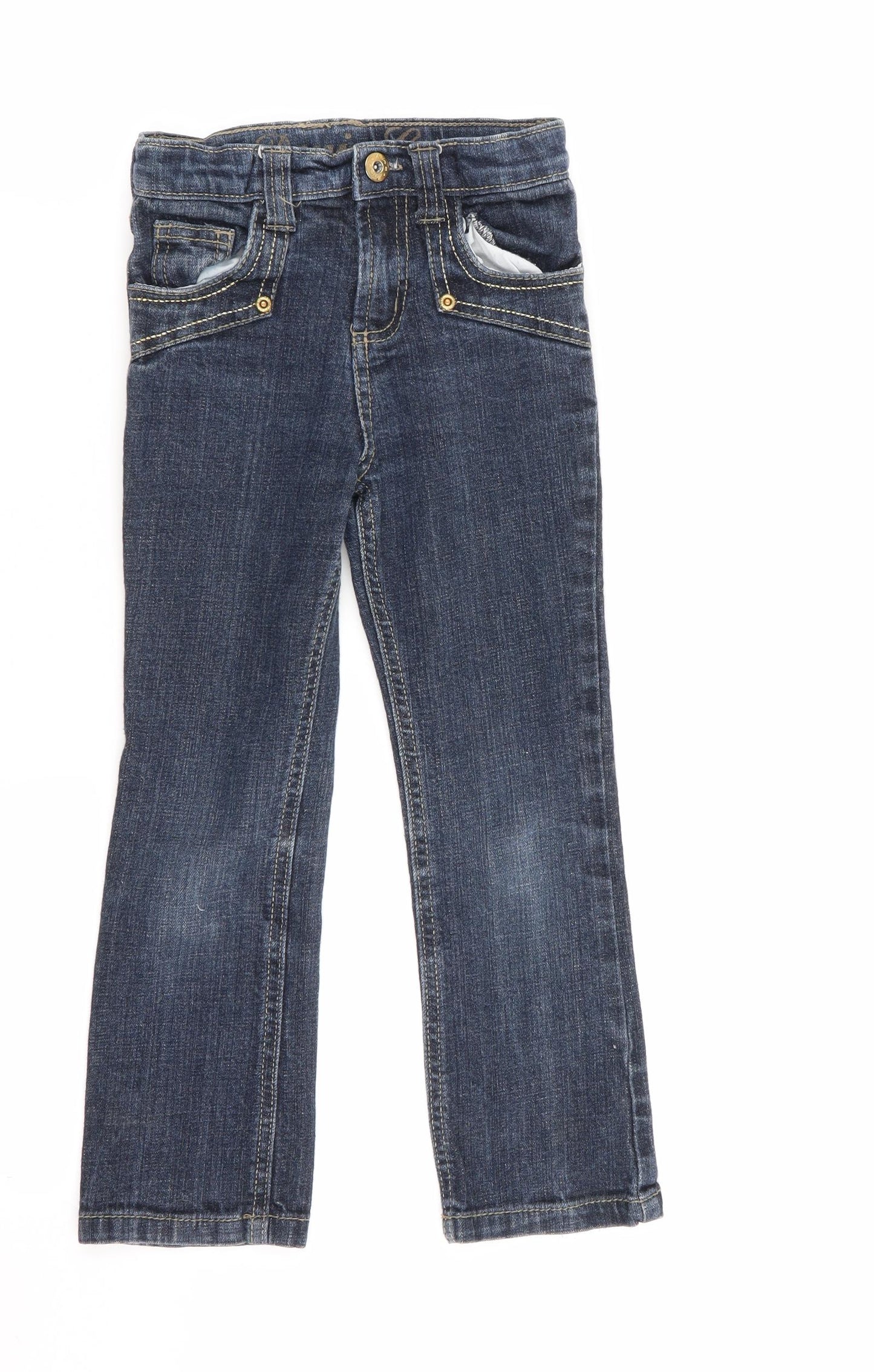 Primark Girls Blue   Skinny Jeans Size 6-7 Years