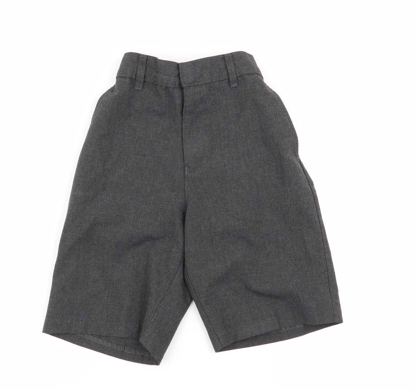 M&S Boys Grey   Cargo Shorts Size 6-7 Years - school shorts