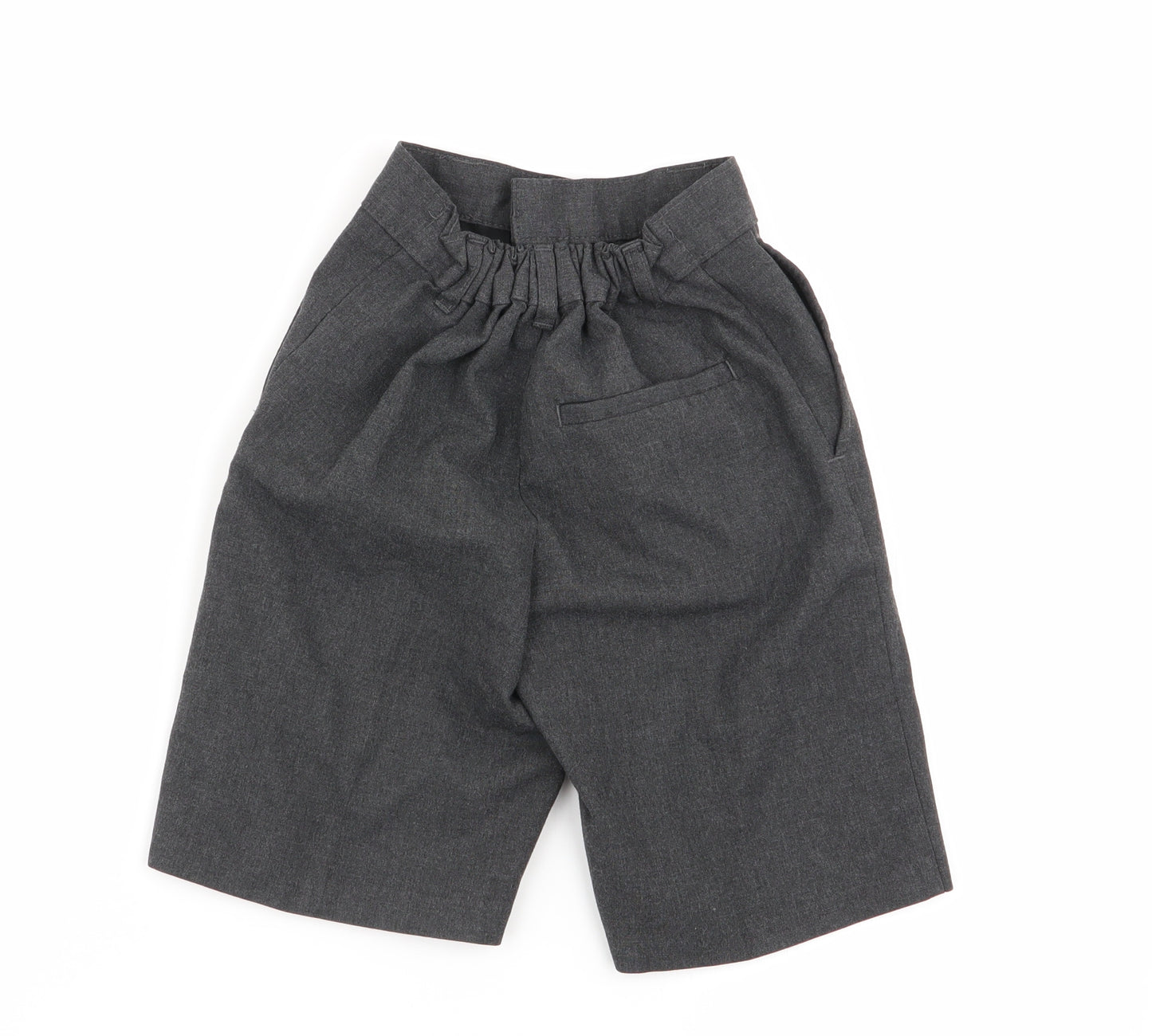 M&S Boys Grey   Cargo Shorts Size 6-7 Years - school shorts
