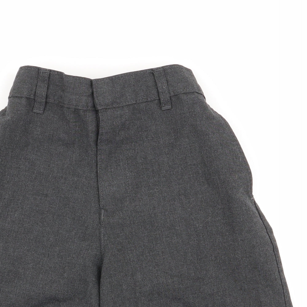 M&S Boys Grey   Cargo Shorts Size 6-7 Years - school shorts
