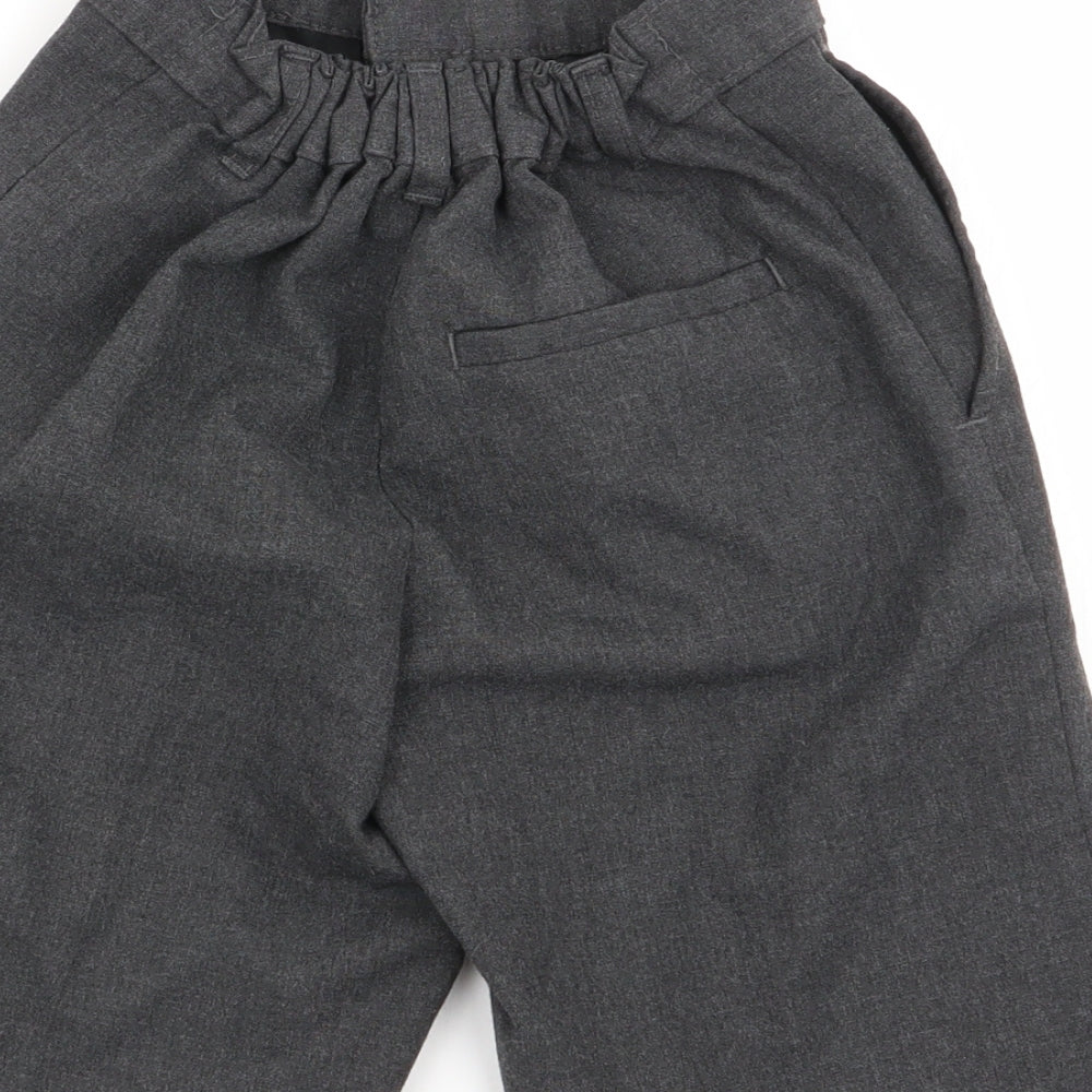 M&S Boys Grey   Cargo Shorts Size 6-7 Years - school shorts