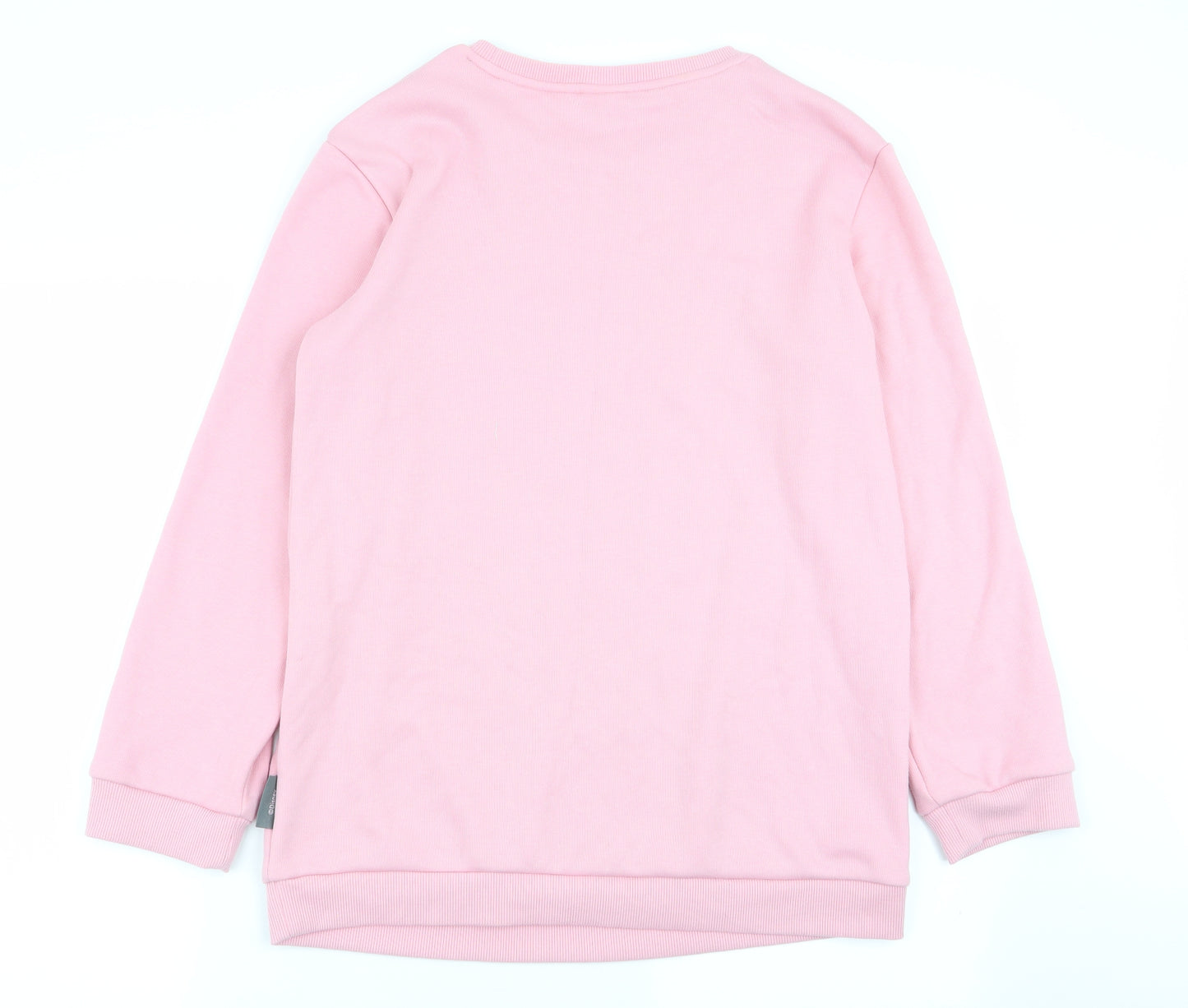 Disney Womens Pink Animal Print  Pullover Jumper Size XS