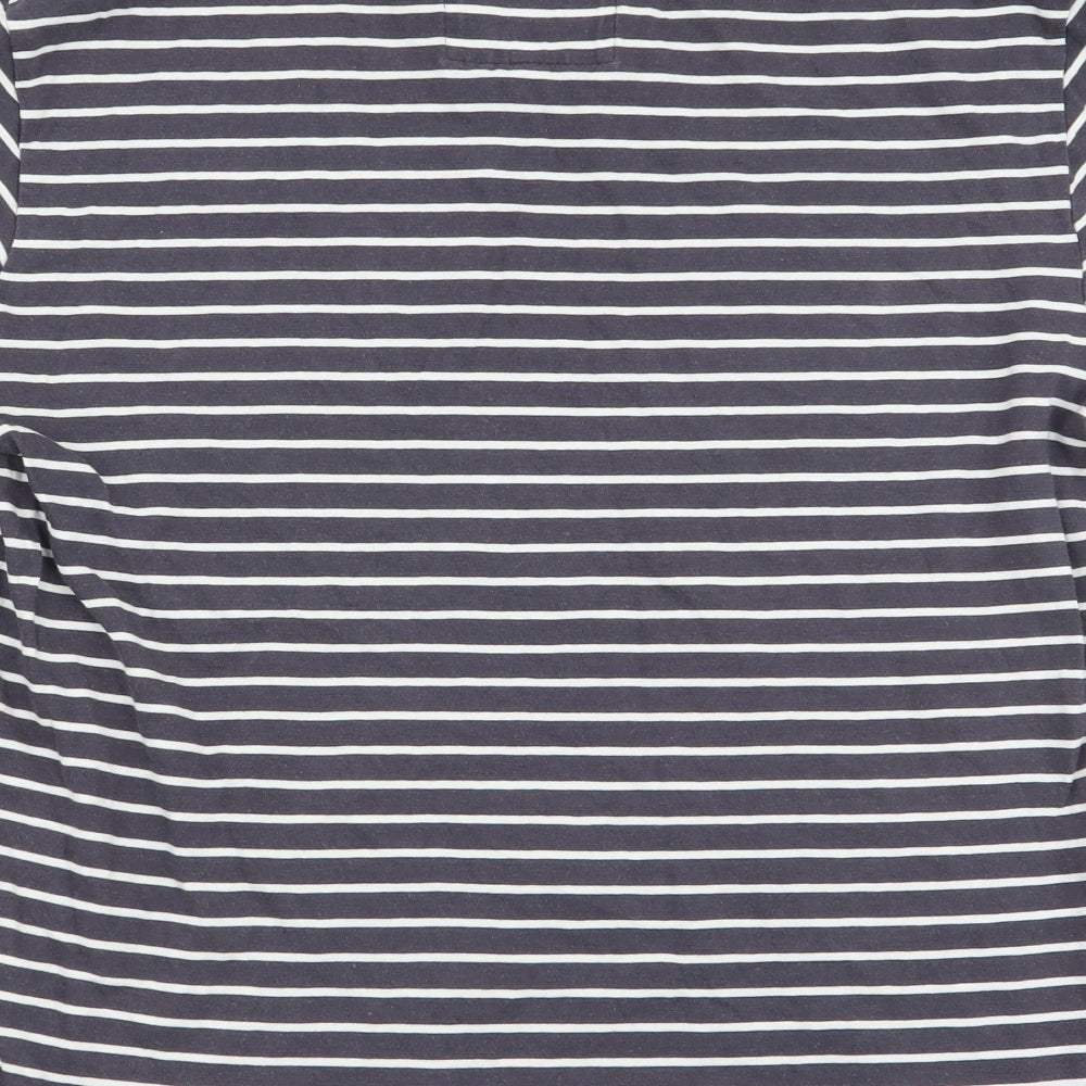 jack willa Womens Multicoloured Striped  Basic T-Shirt Size 12