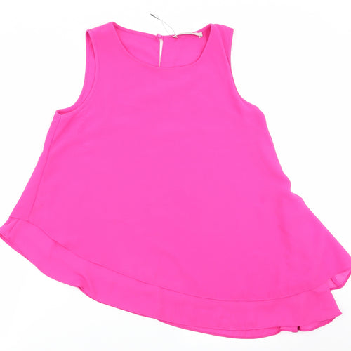 Asda George Womens Pink   Basic Blouse Size 8
