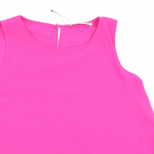 Asda George Womens Pink   Basic Blouse Size 8