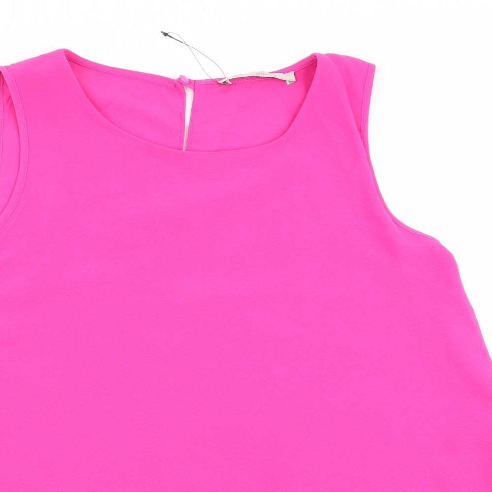 Asda George Womens Pink   Basic Blouse Size 8