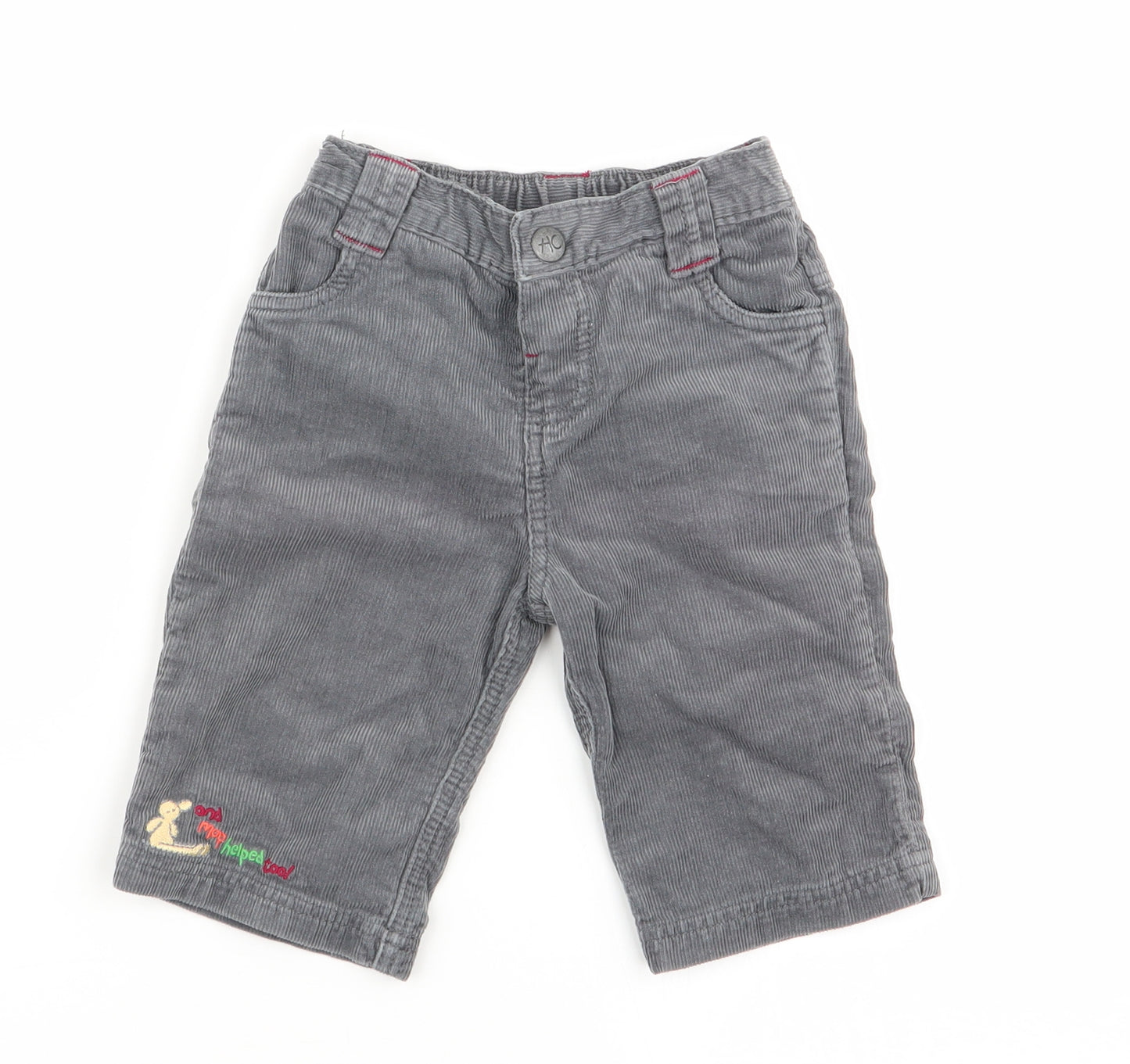 m Girls Grey   Capri Trousers Size 3-6 Months
