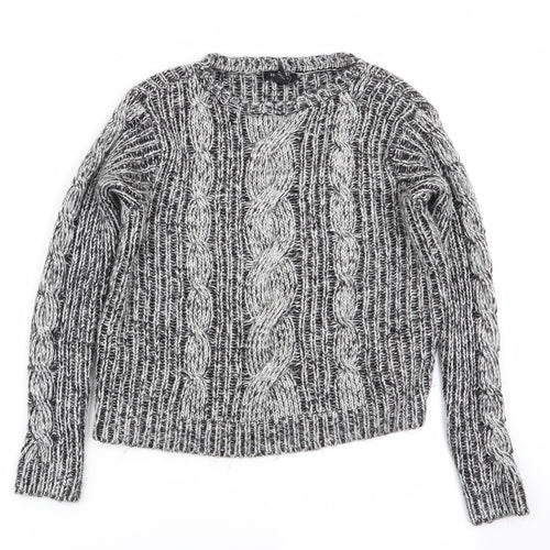 FOREVER 21 Womens Grey   Pullover Jumper Size S