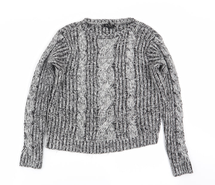FOREVER 21 Womens Grey   Pullover Jumper Size S