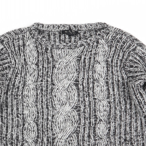 FOREVER 21 Womens Grey   Pullover Jumper Size S