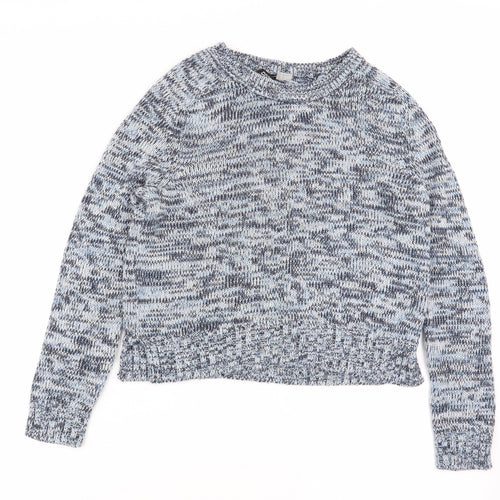 H&M Womens Multicoloured Geometric  Pullover Jumper Size 4