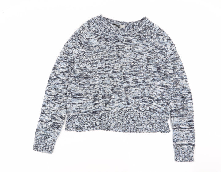 H&M Womens Multicoloured Geometric Pullover Jumper Size 4