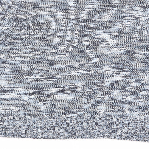 H&M Womens Multicoloured Geometric  Pullover Jumper Size 4