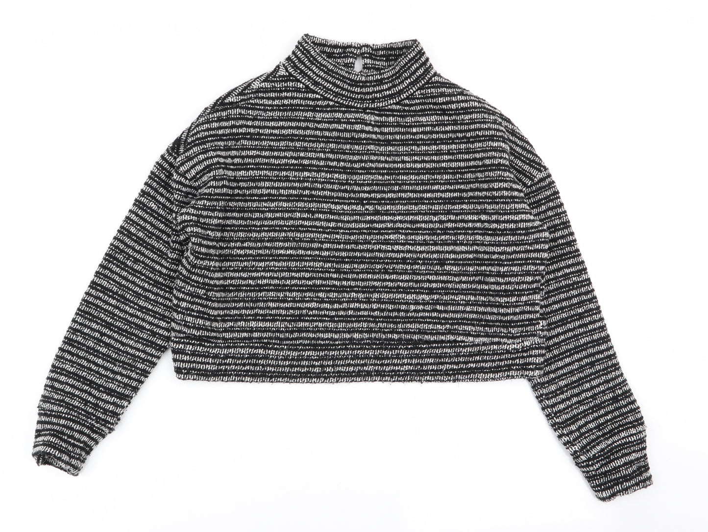 New Look Womens Multicoloured Geometric  Pullover Jumper Size 6