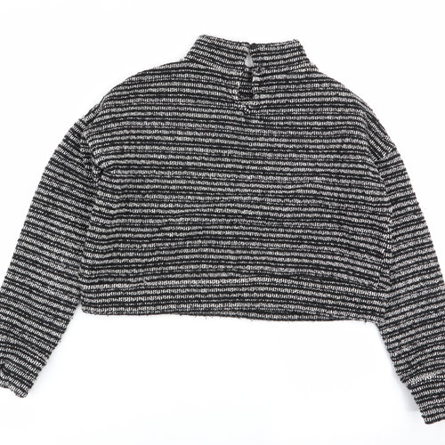 New Look Womens Multicoloured Geometric  Pullover Jumper Size 6