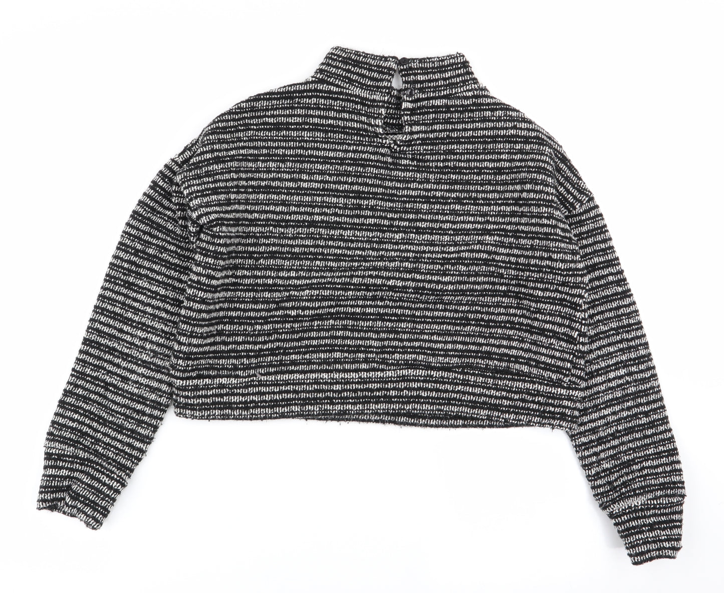 New Look Womens Multicoloured Geometric  Pullover Jumper Size 6