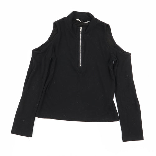 SheIn Girls Black   Basic T-Shirt Size 8 Years
