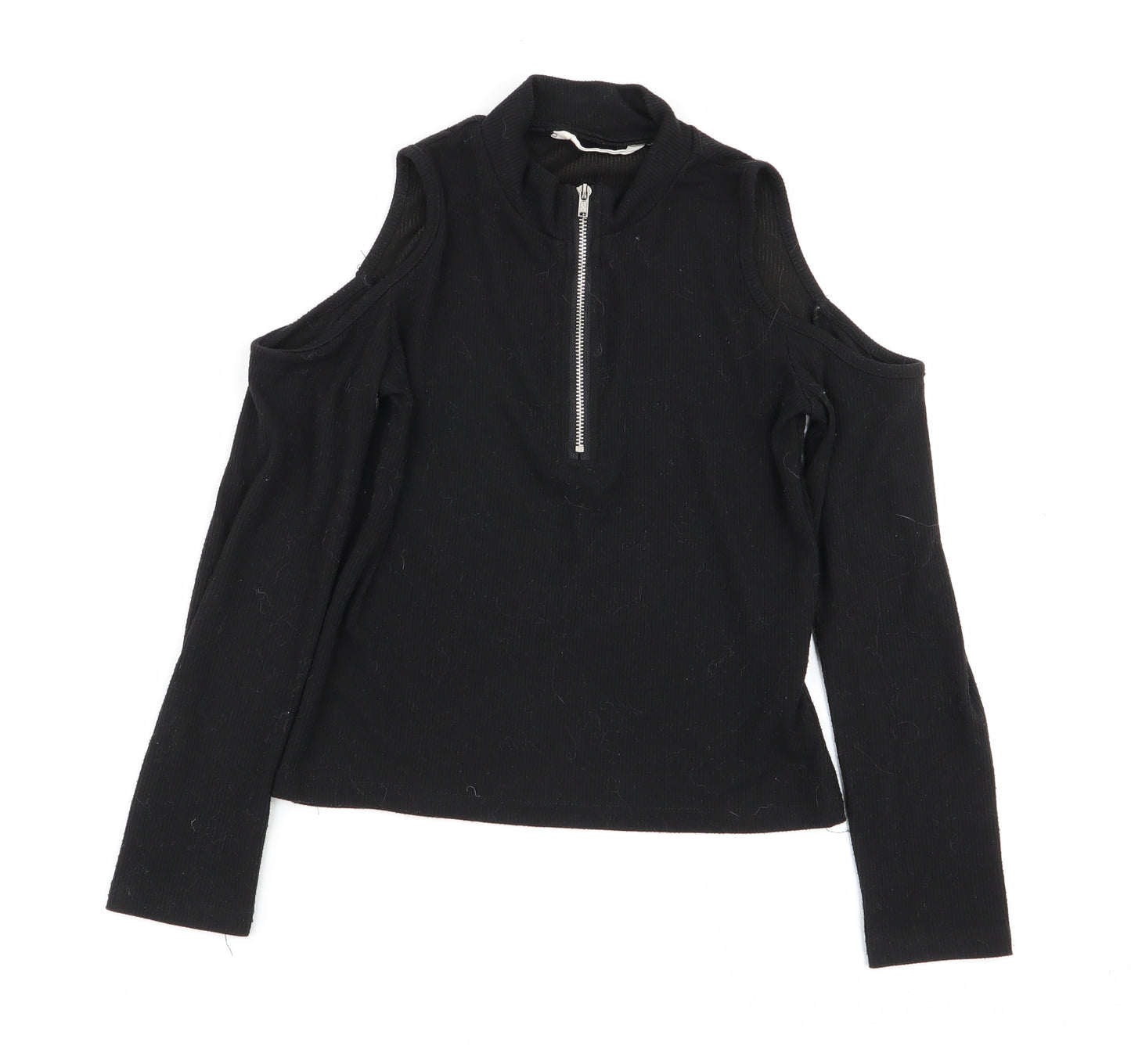 SheIn Girls Black   Basic T-Shirt Size 8 Years