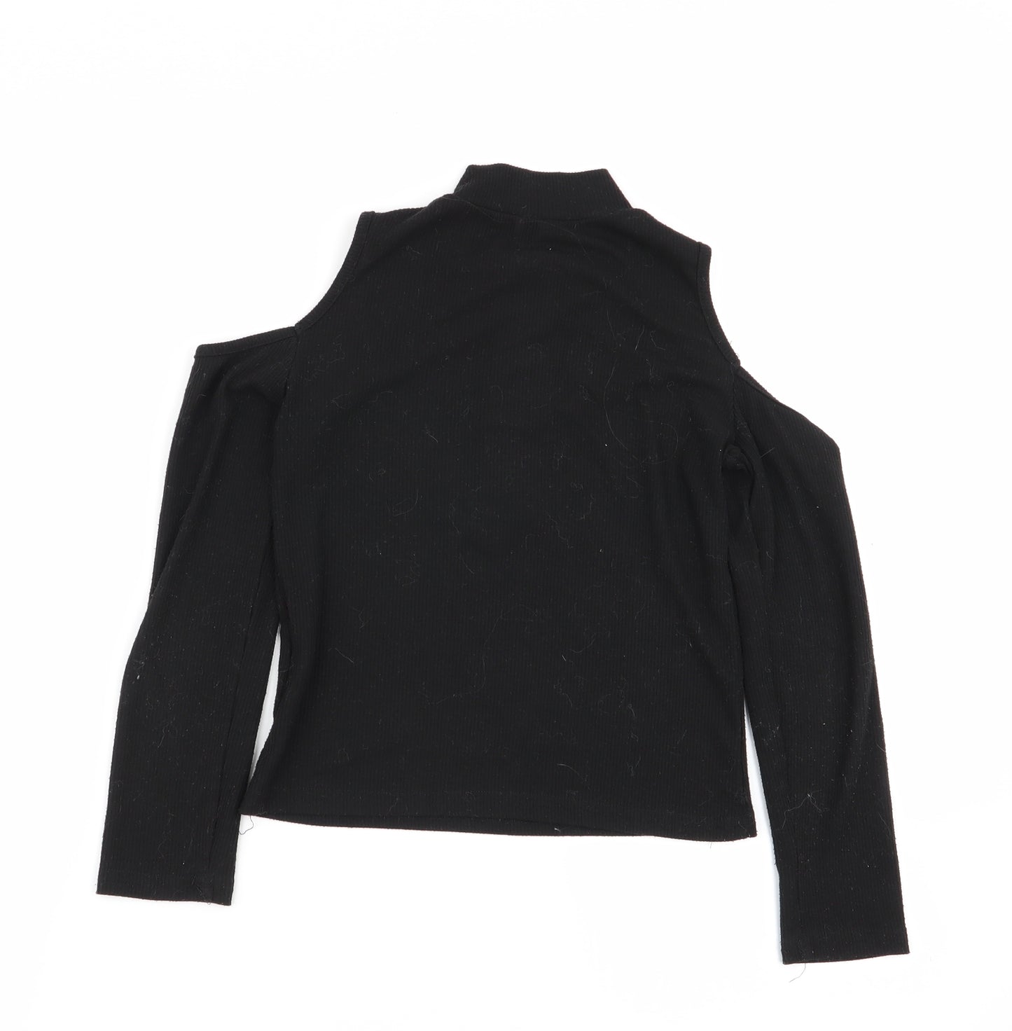 SheIn Girls Black   Basic T-Shirt Size 8 Years