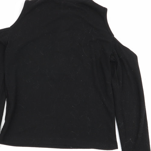SheIn Girls Black   Basic T-Shirt Size 8 Years