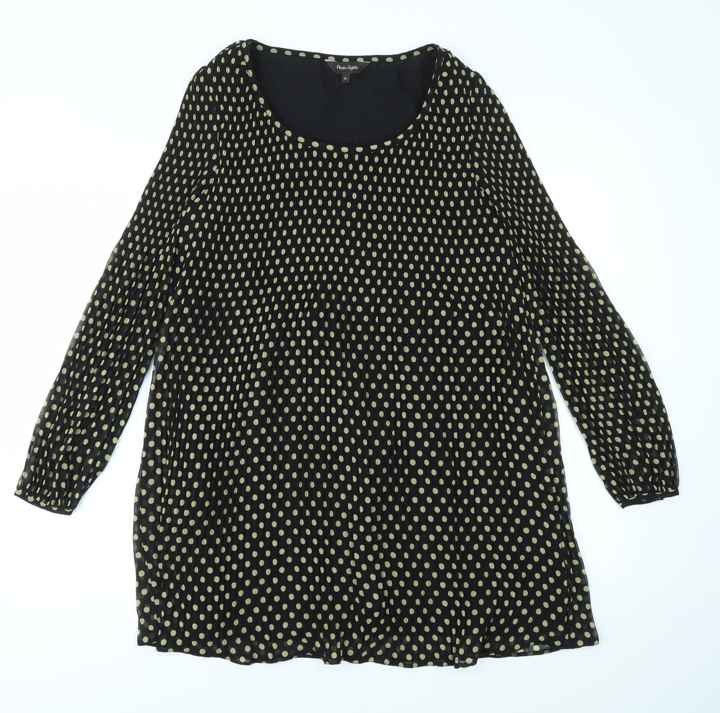 Phase Eight Womens Multicoloured Polka Dot  Fit & Flare  Size 12
