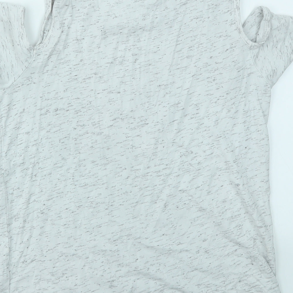 MINI MOUSE Girls Grey   Basic T-Shirt Size 10-11 Years