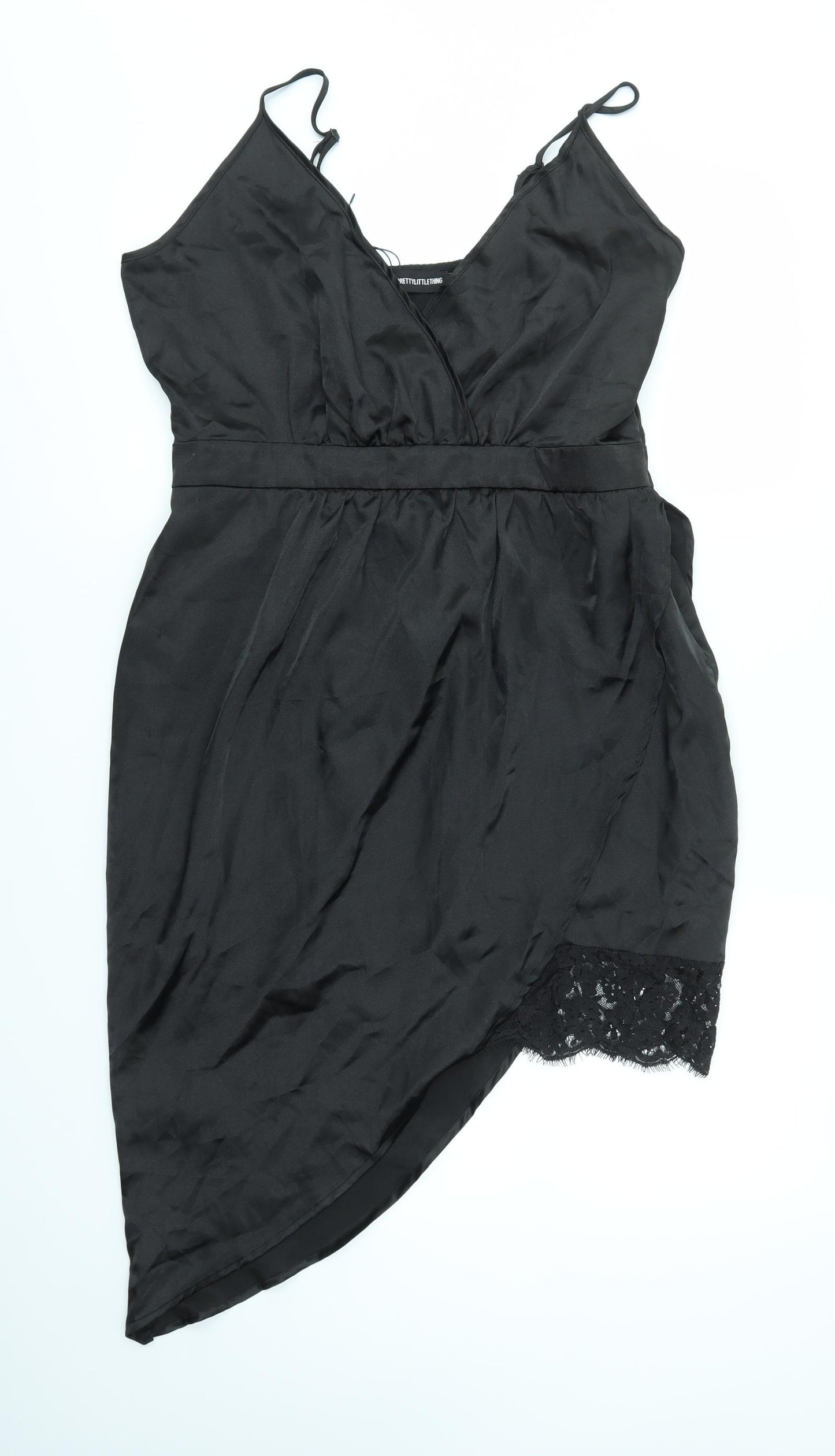 pretty little thing  Womens Black   Fit & Flare  Size 16