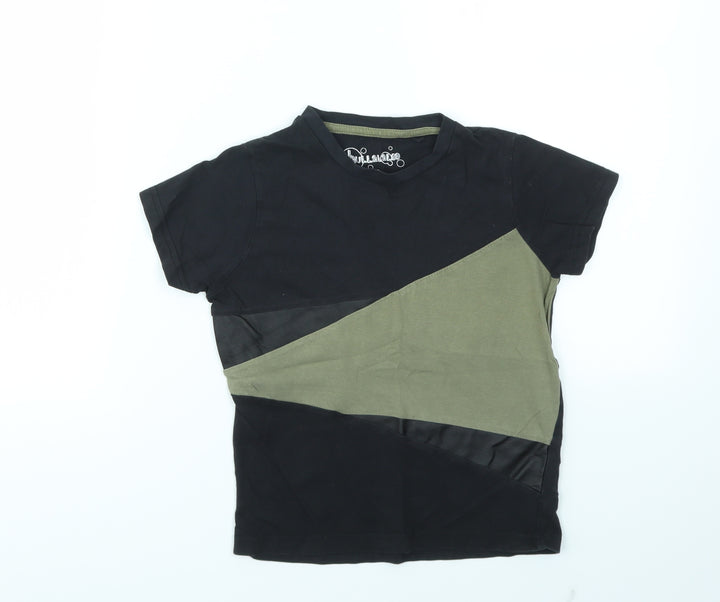 hullabaloo Boys Multicoloured   Basic T-Shirt Size 7-8 Years